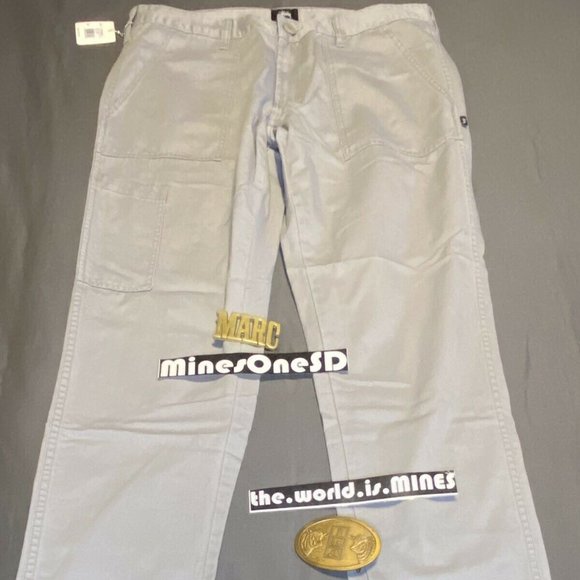 NWT Stussy Utility Pants - Grey - 36 Waist - Picture 1 of 7